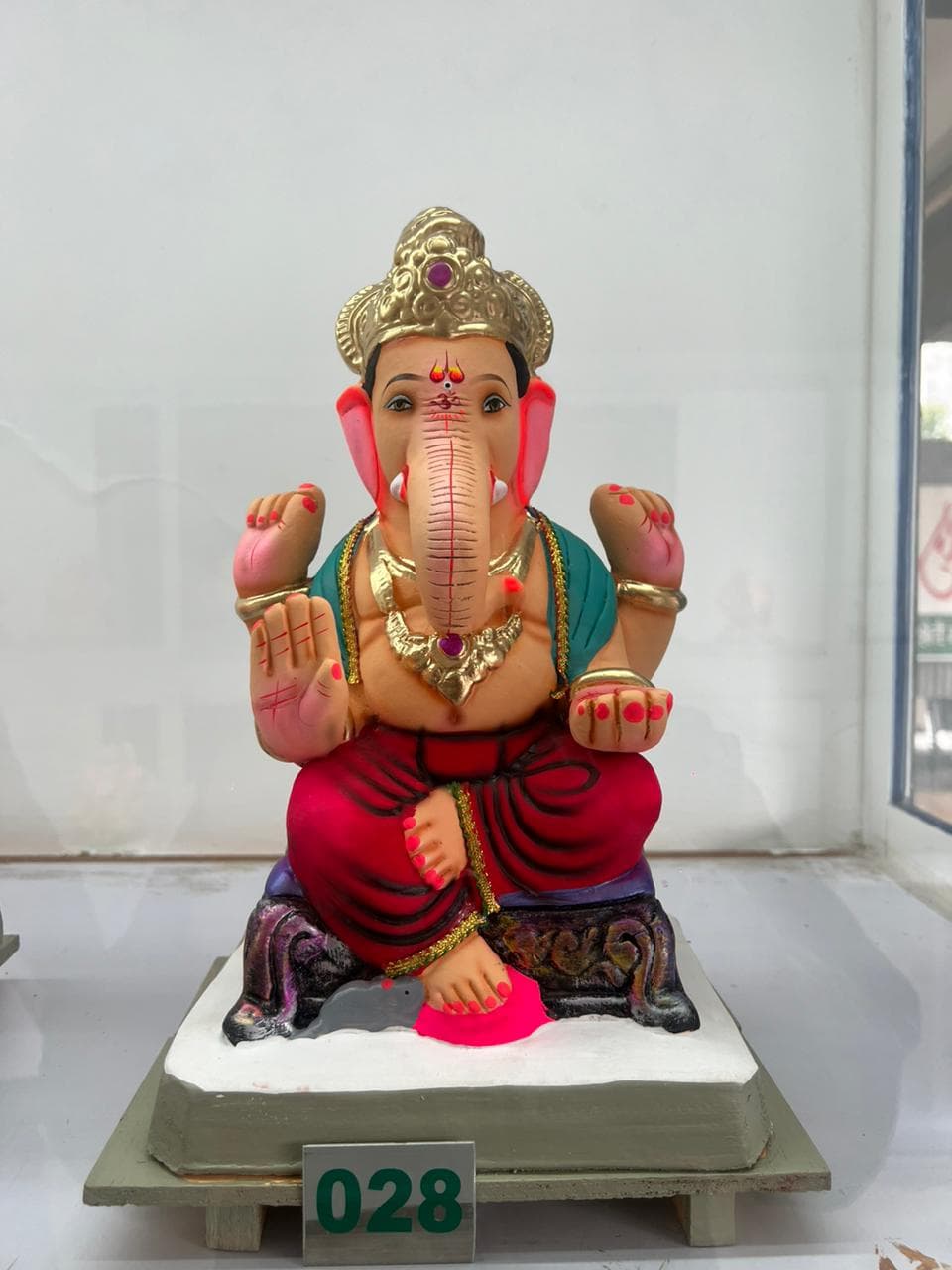 Eco-Friendly Ganpati - 8 inch